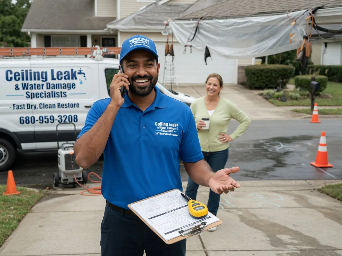 Ceiling Leak Cleanup Dukedom, TN FAQs